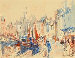 Les Quais à Honfleur — Bernard Loriot, 1971