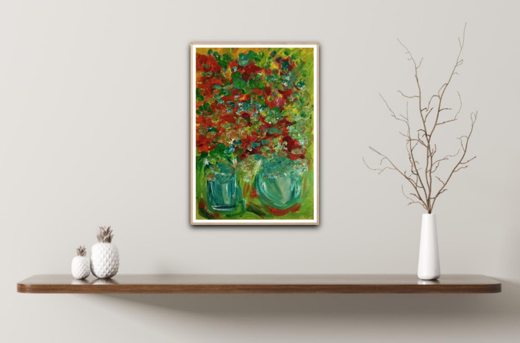 „Farbenfrohe Fülle von Blumen“ im Angebot 15