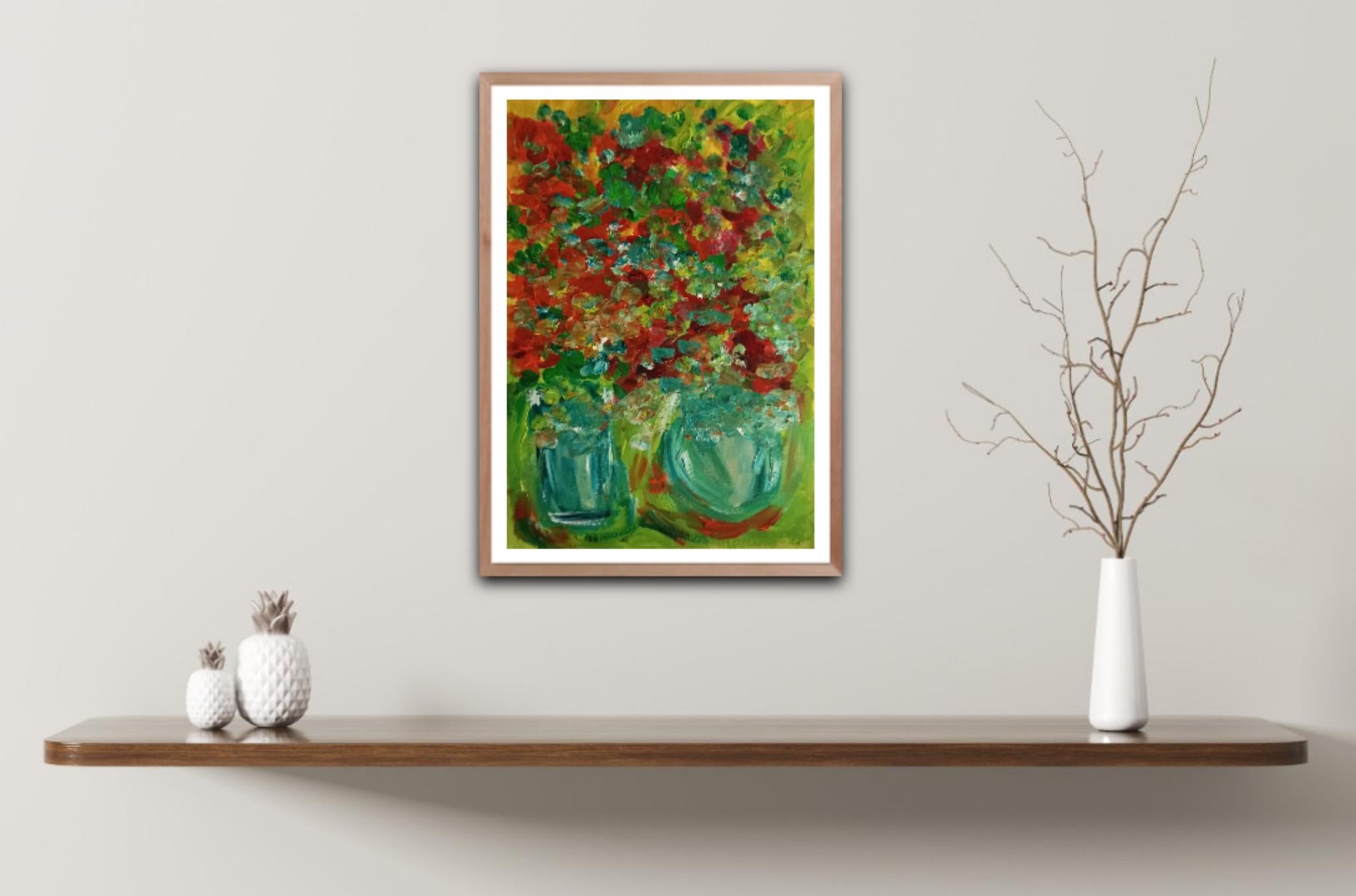 „Farbenfrohe Fülle von Blumen“ im Angebot 14