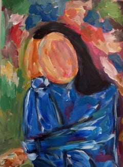 Contemporary woman's portrait "Sensitivity" 