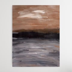 Pintura acrílica abstracta sobre papel  "Estallidos de Armonía"