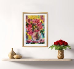 "Unvergesslicher Sommerstrauß" (Contemporary impressionist floral painting )