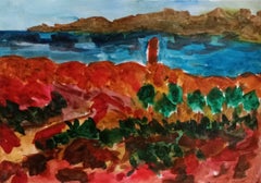 "The colors of the South of France " (peinture impressionniste contemporaine)