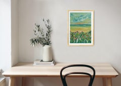 I miei momenti indimenticabili in spiaggia (pittura ad olio sul mare)