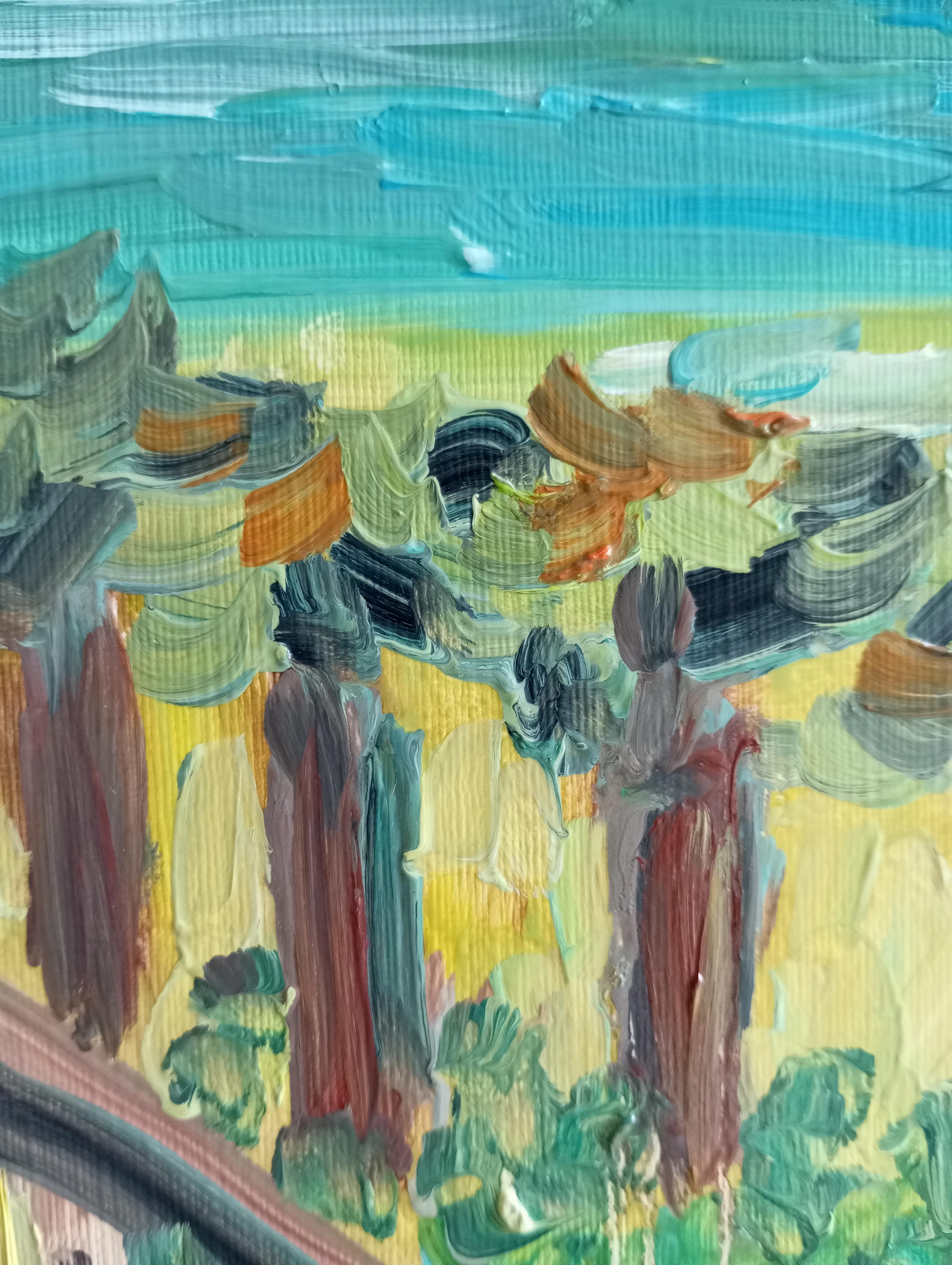 La mia spiaggia da sogno nel sud della Francia (paesaggio balneare contemporaneo) in vendita 9