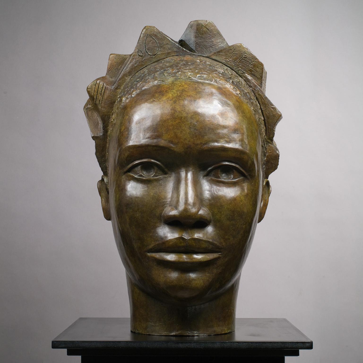 Isabelle Thiltgès - L' Envers du Décor - Bronze Figurative Sculpture of ...