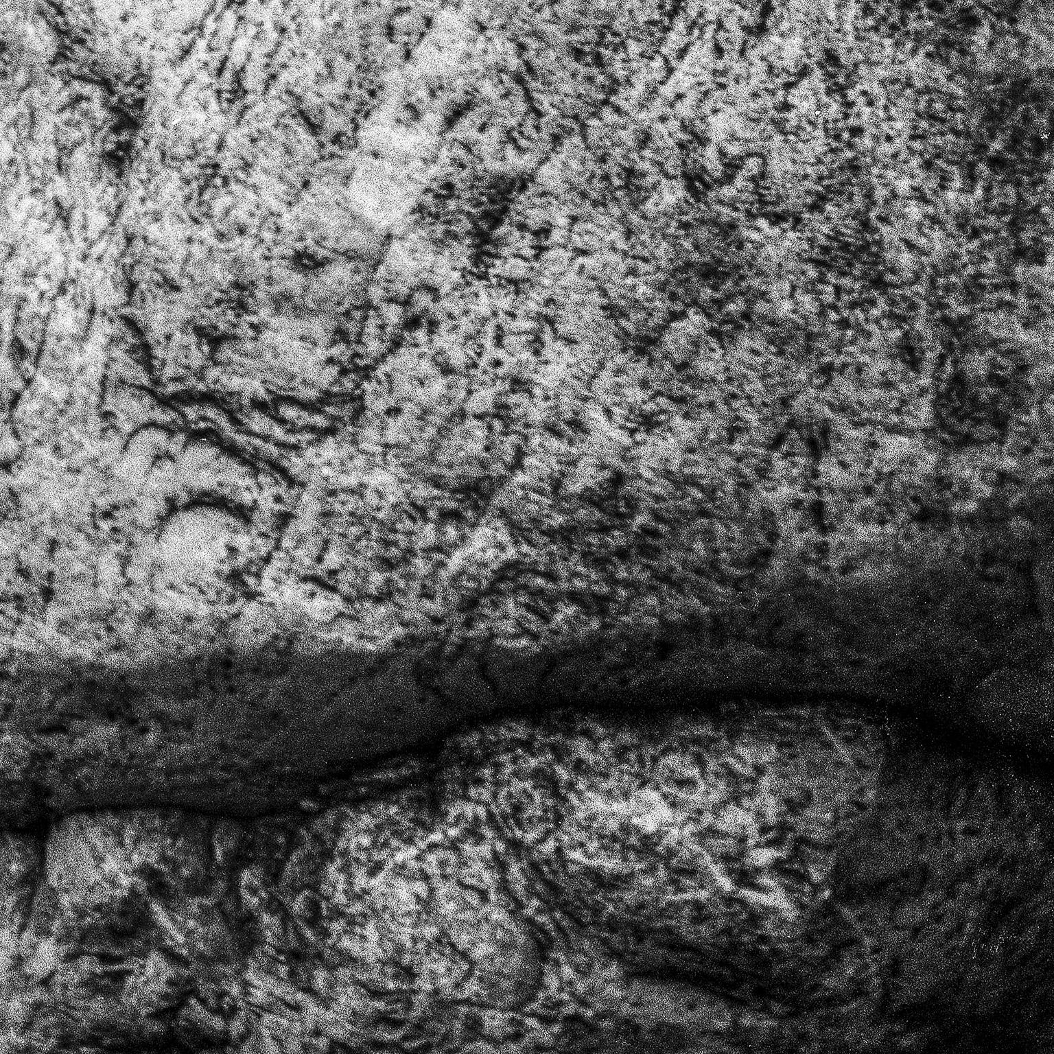 Homage to Heraclitus: Earth IV - Black and White Landscape Photograph of a Cave For Sale 1