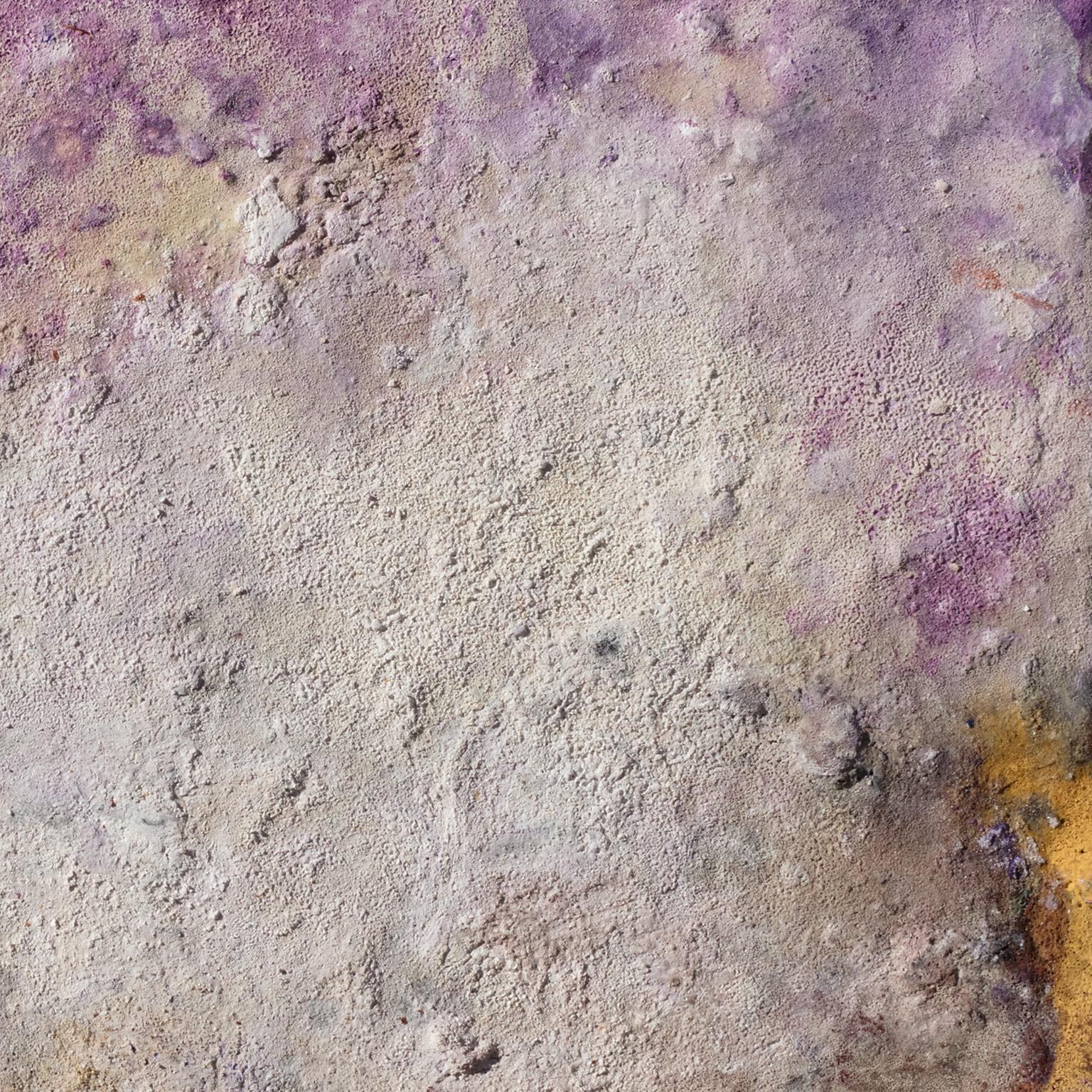 Terra Bruciata (Scorched Earth) - Small Abstract Purple and Red Painting 4