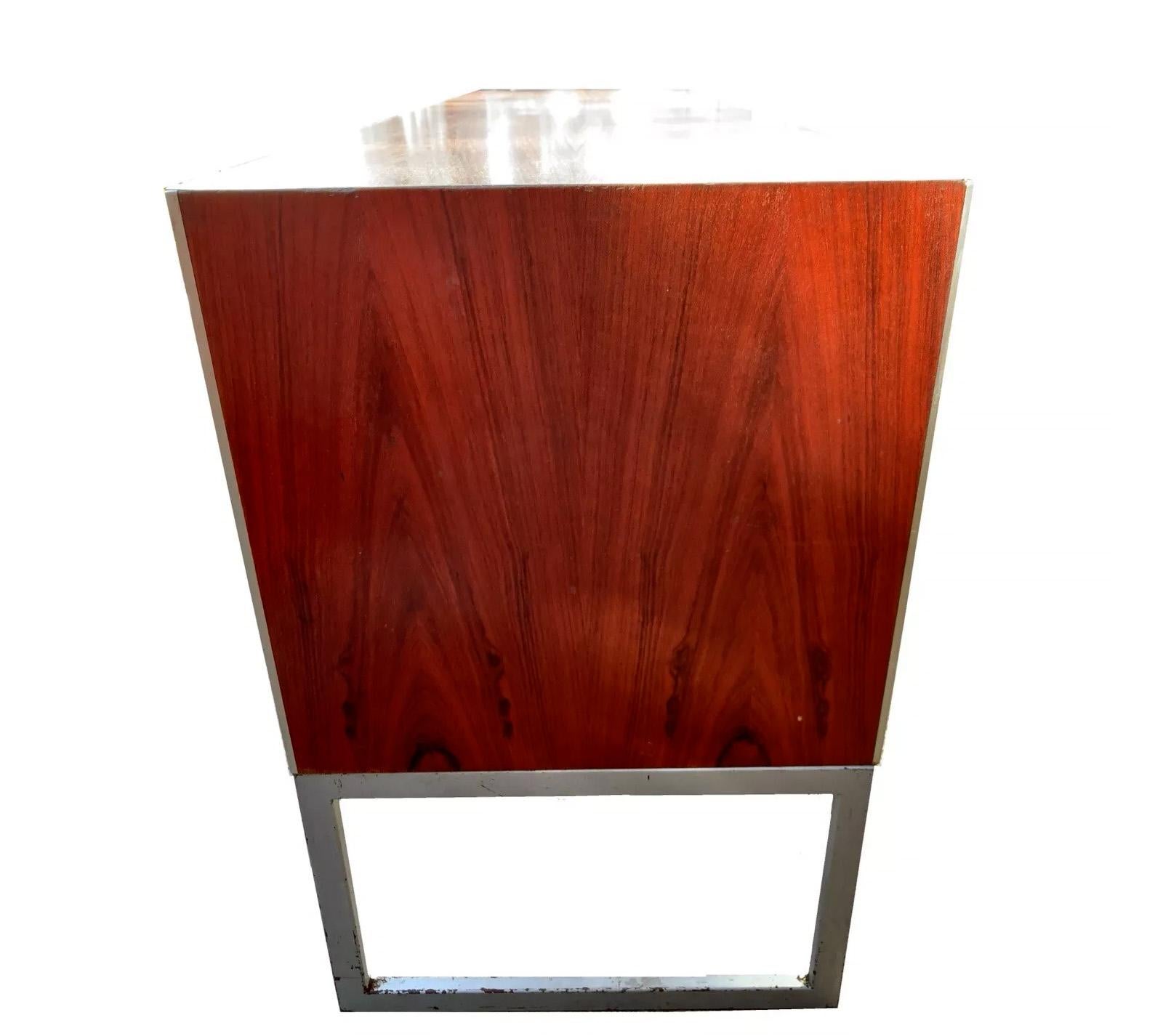 Vintage anni '80 Bang & Olufsen Cabinet per sistema stereo in palissandro MC40 1