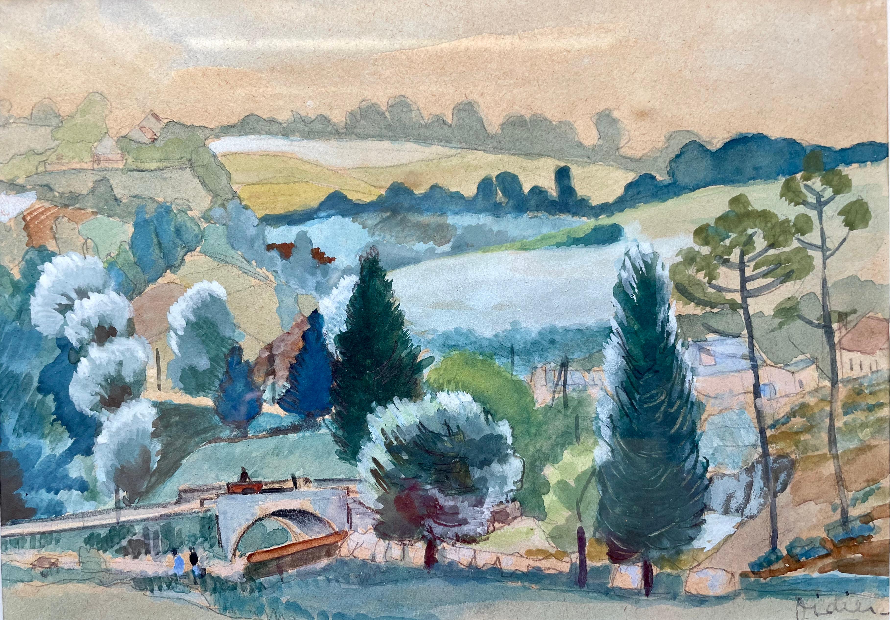 Landscape Painting Didier - Paysage français
