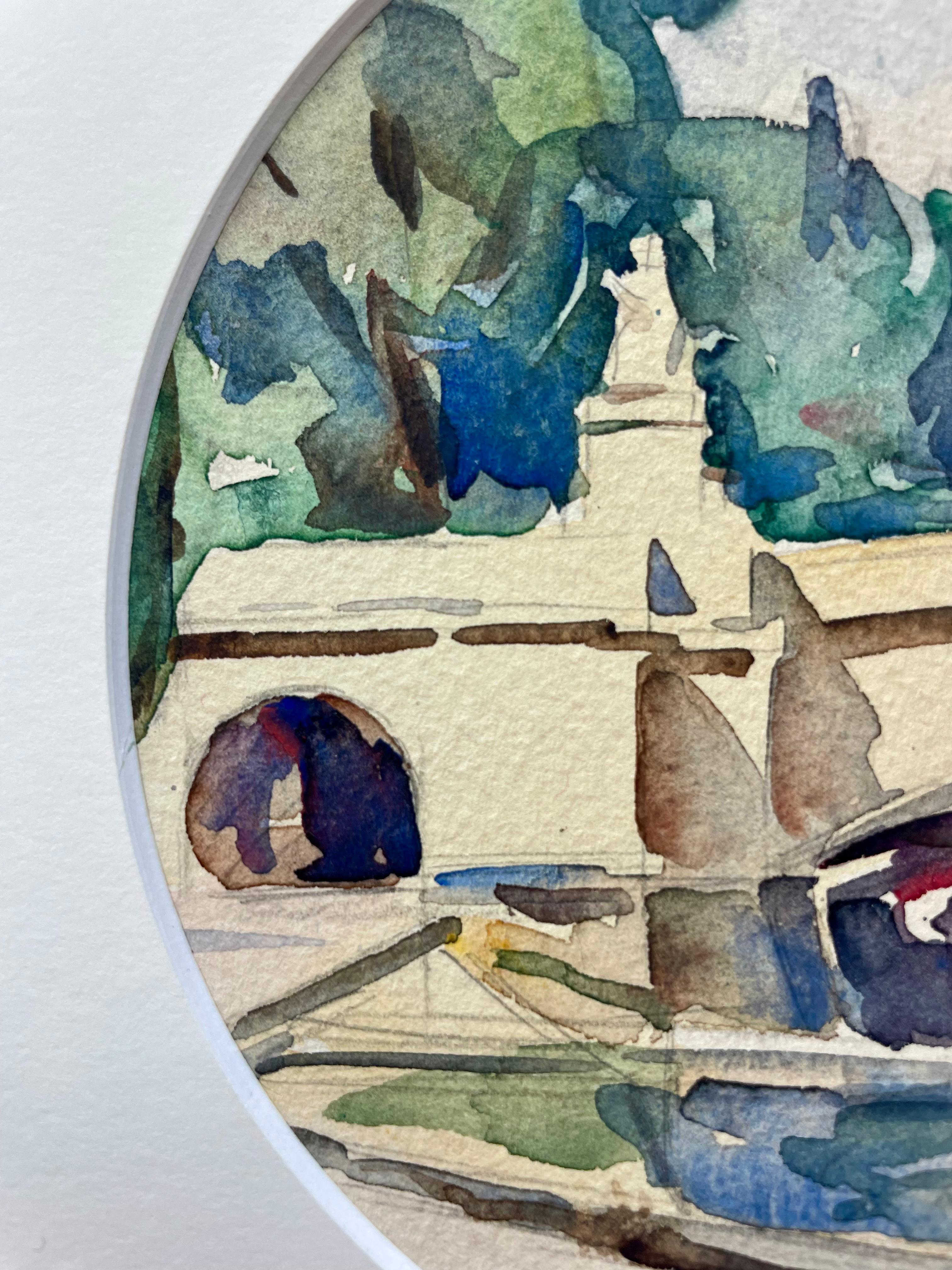 Paris Watercolor - Impressionist Art by Unknown