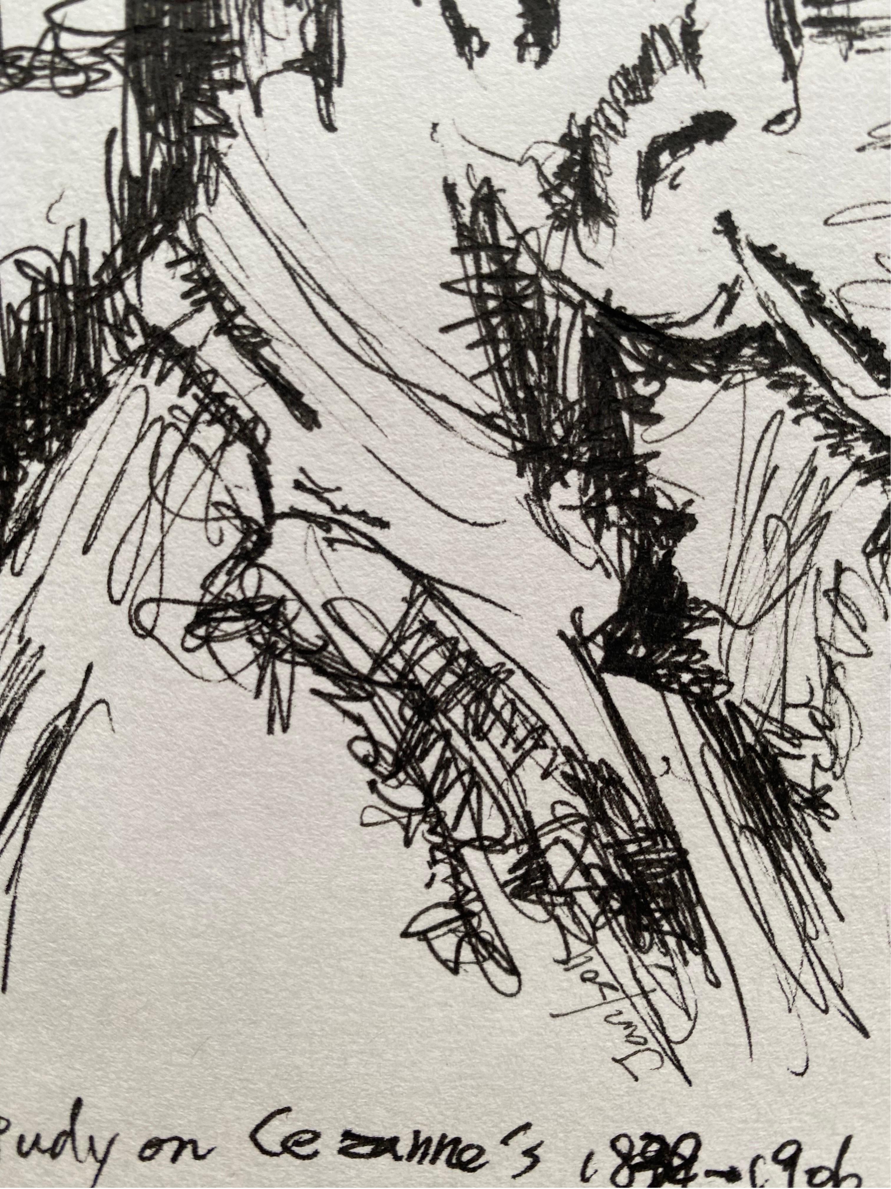 OriginalSet-la façon de voir-Rencontre avec Cezanne-Études de maîtres-Artiste britannique en vente 5