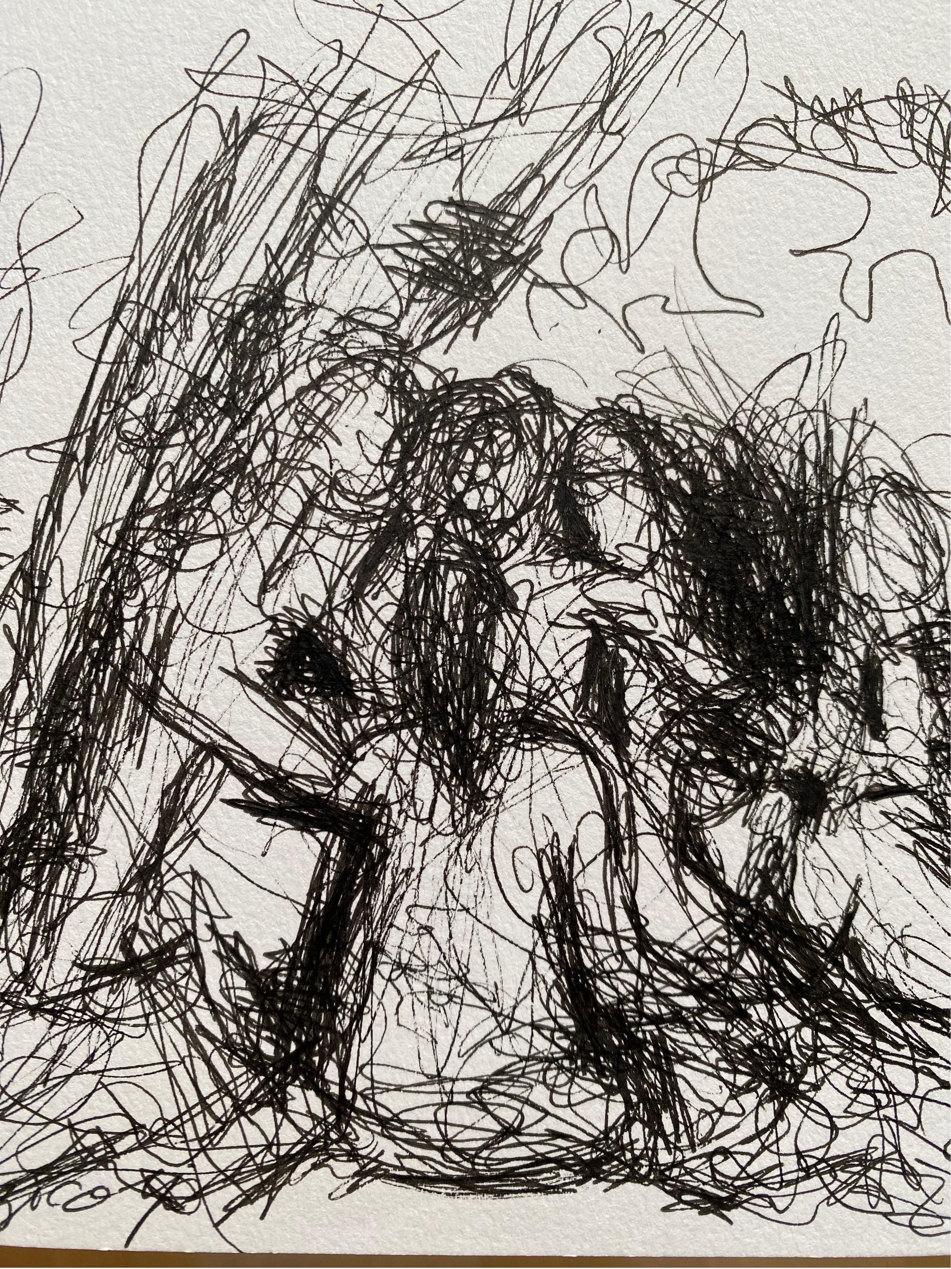 Original-Meeting Cezanne-Studies of Movement and Form-UK Artist-Set aus 2 Zeichnungen im Angebot 11