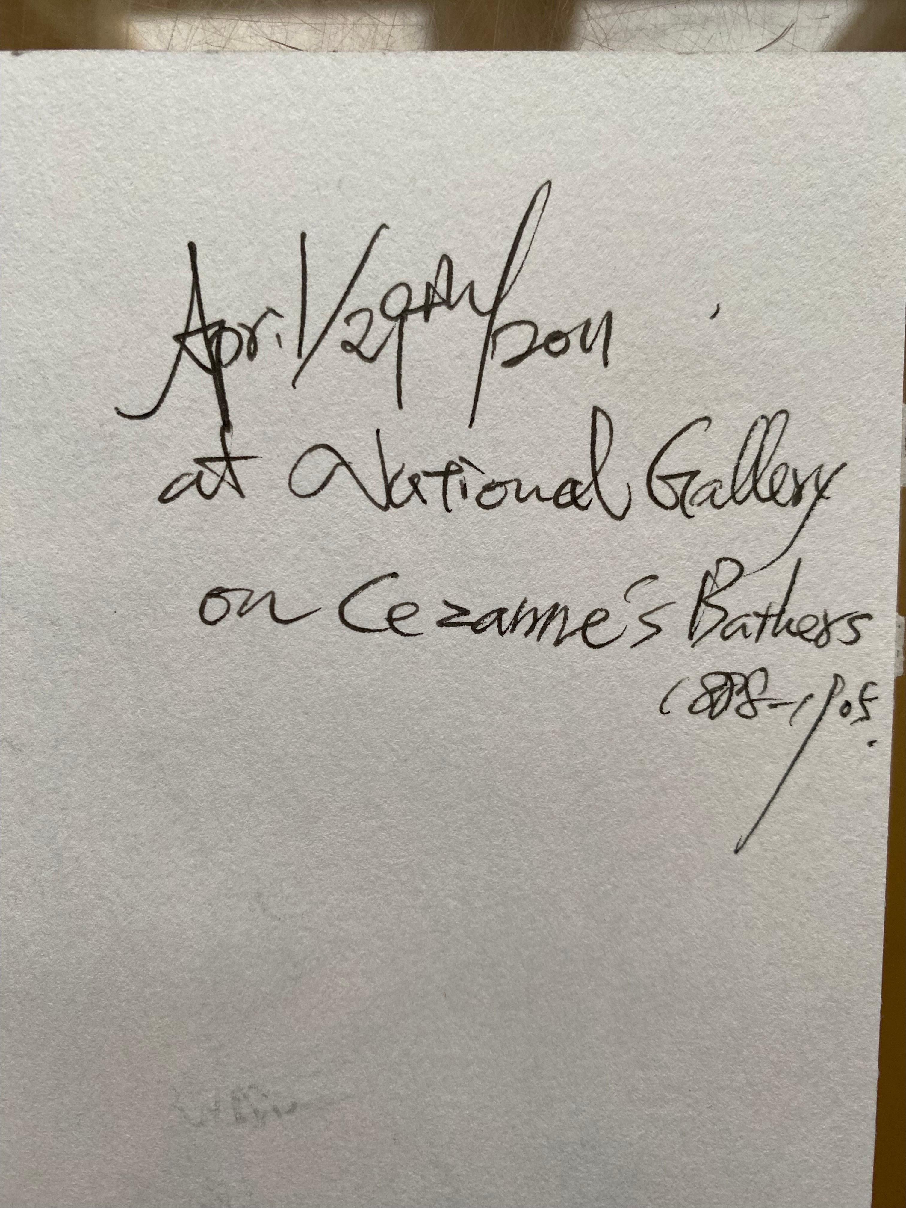 OriginalSet-the Way of Seeing-Meeting Cezanne-Studies Masters-British Artist For Sale 13