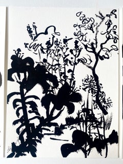 Original Set of 4-Drawing Time: Garden Story Series-British Awarded Artist-Ink