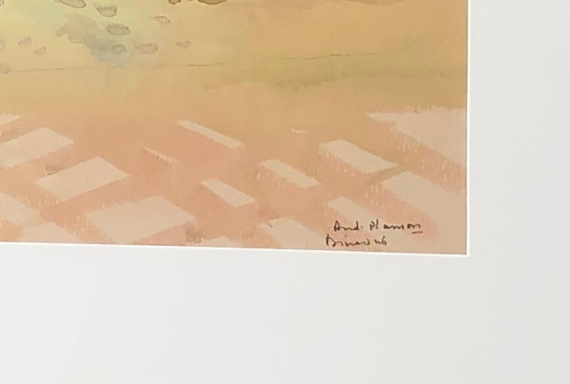 André Planson



La Plage, 1946



Gouache, signiert und datiert unten rechts, 46 x 60cm



 

Provenienz: Private Collection, Paris



Marie Dominique Planson, die Tochter des Künstlers, hat die Echtheit des Werks bestätigt.