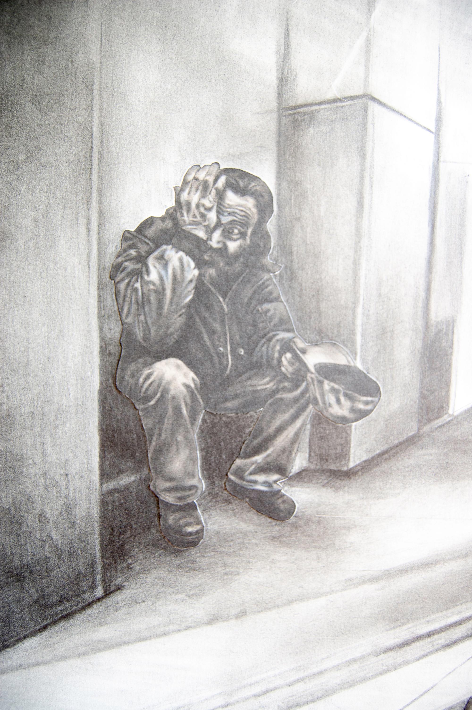 Kyle Andrew Szpyrka - Learning to Fly, Drawing 2015 For Sale 7