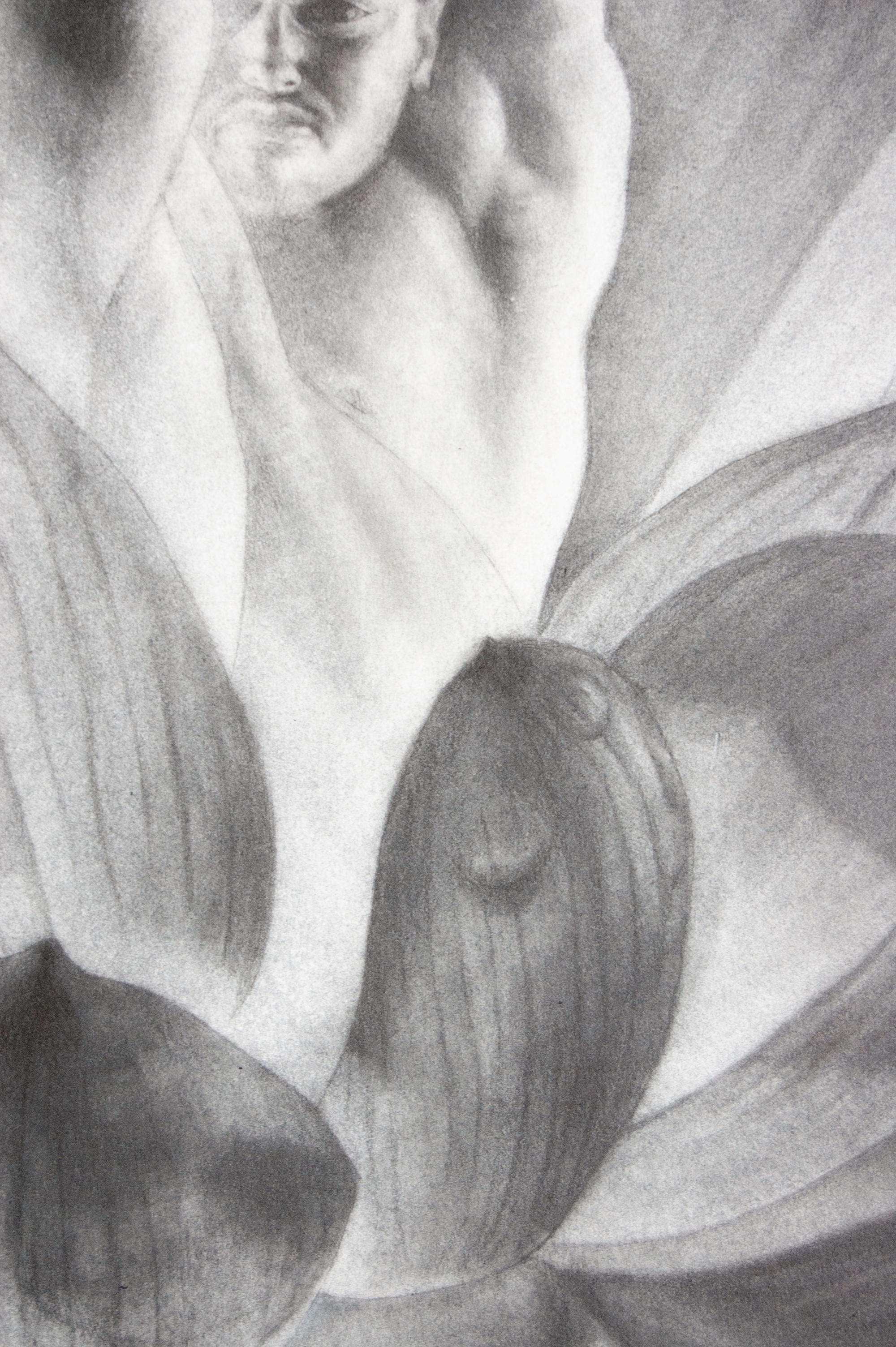 Kyle Andrew Szpyrka - Lotus, Drawing 2015 For Sale 2