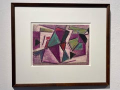 Abstraction (maroon)