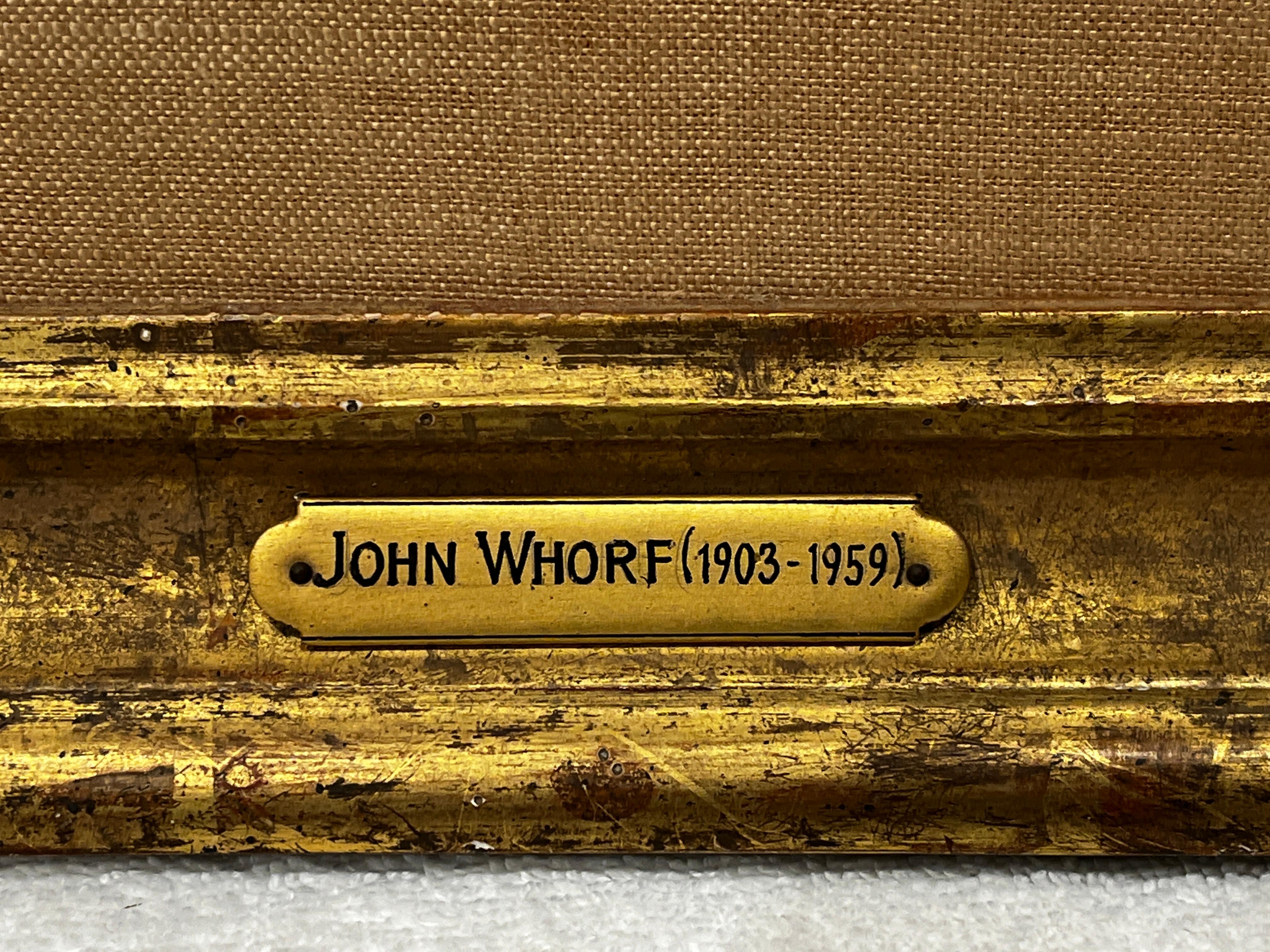 John Whorf, geboren 1903, war ein begabter, eigenwilliger Künstler, der schon in jungen Jahren große Erfolge erzielte. 

Von seinem künstlerischen Vater ermutigt, studierte Whorf in seinen frühen Teenagerjahren kurz, bevor er beschloss, dass es