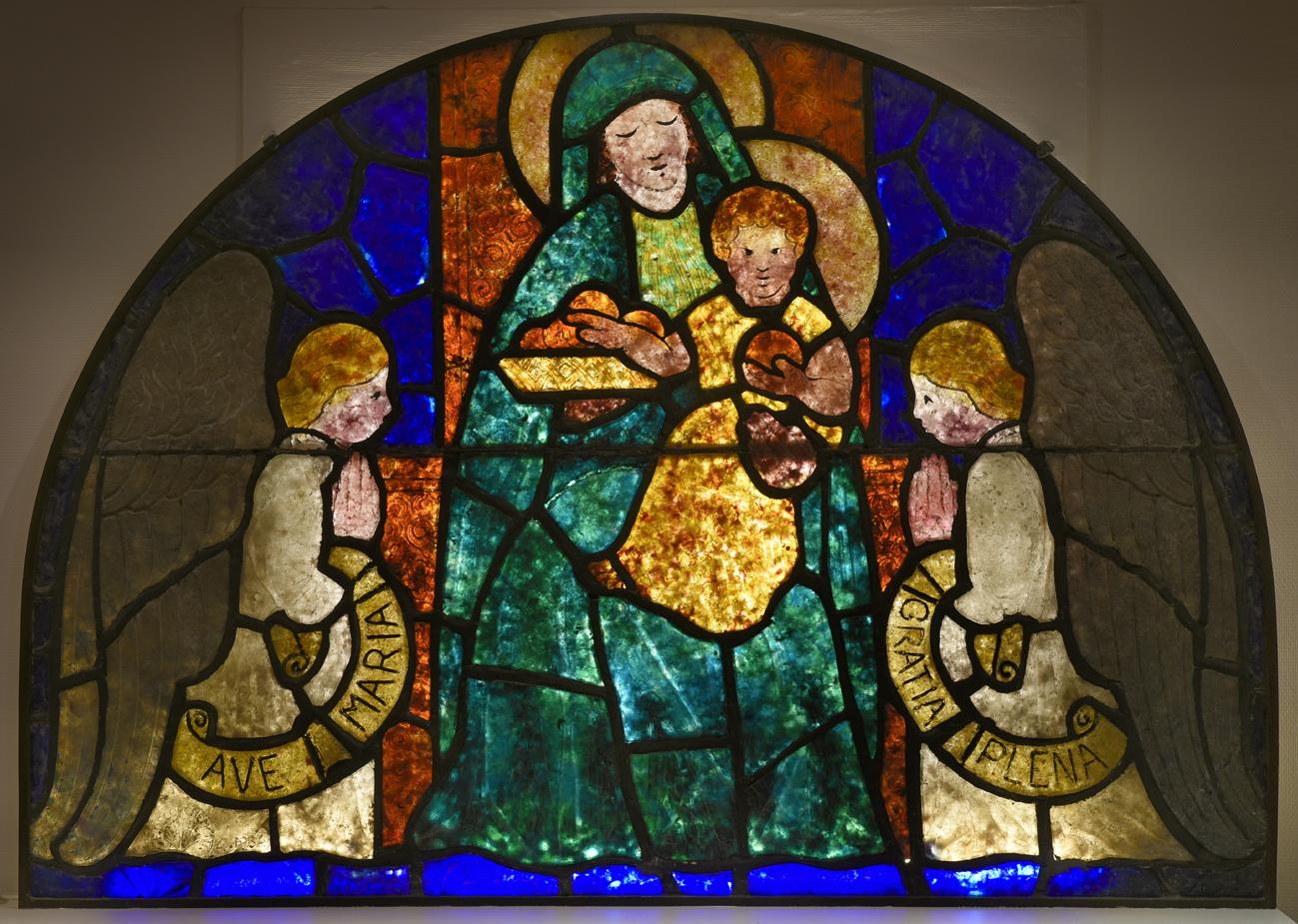 Stained-glass window - Art by François-Emile Decorchemont