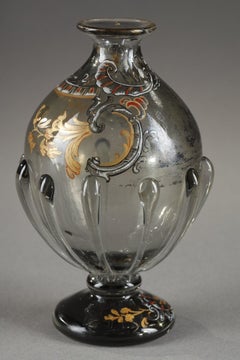 Jarrón Cristallerie "rocaille