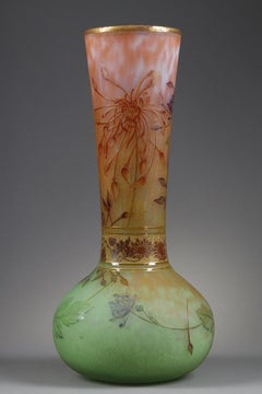 Vase with Chrysanthemums