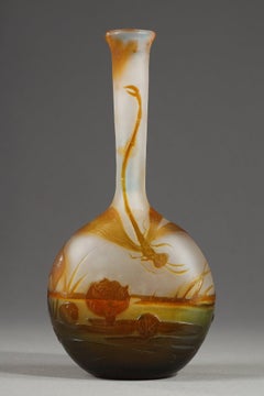 Vase with a Damselfly