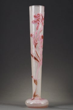 "Cristallerie" Vase with Carnations
