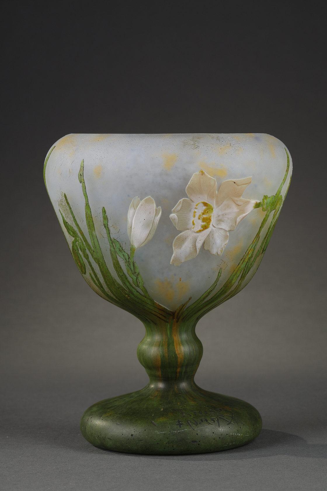 Tasse mit Narzisse – Art von Daum