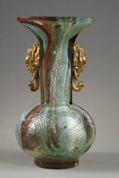 Vase with Elephant heads