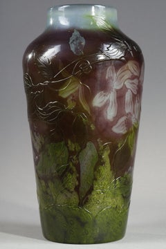 Vase with Clematis