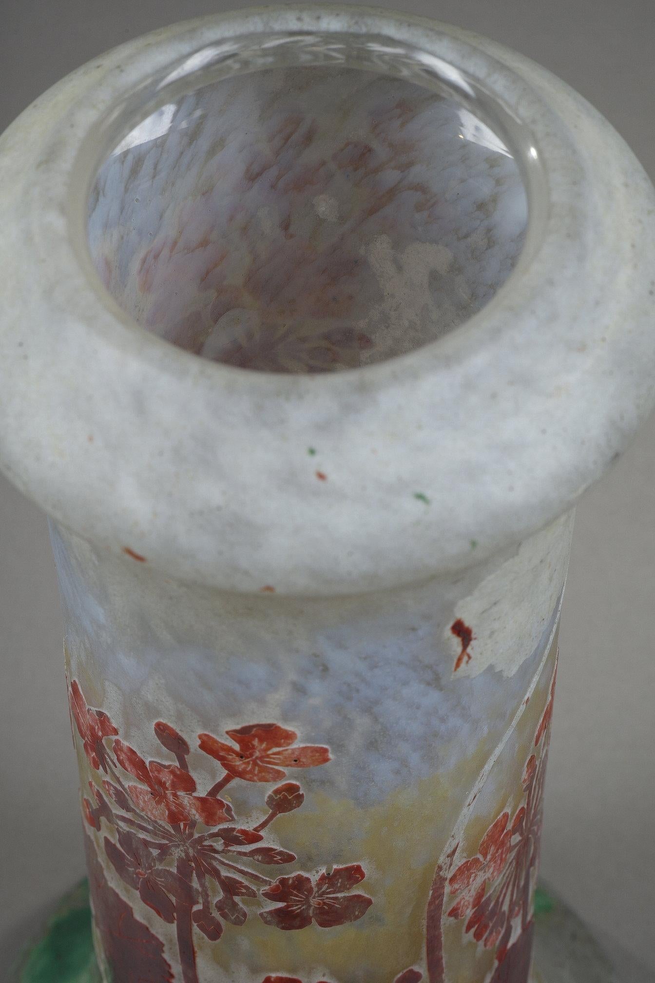 Vase with Pelargoniums For Sale 1