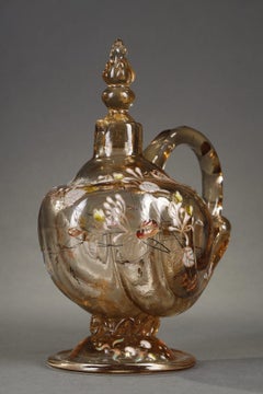 Ewer with insects, Cristallerie