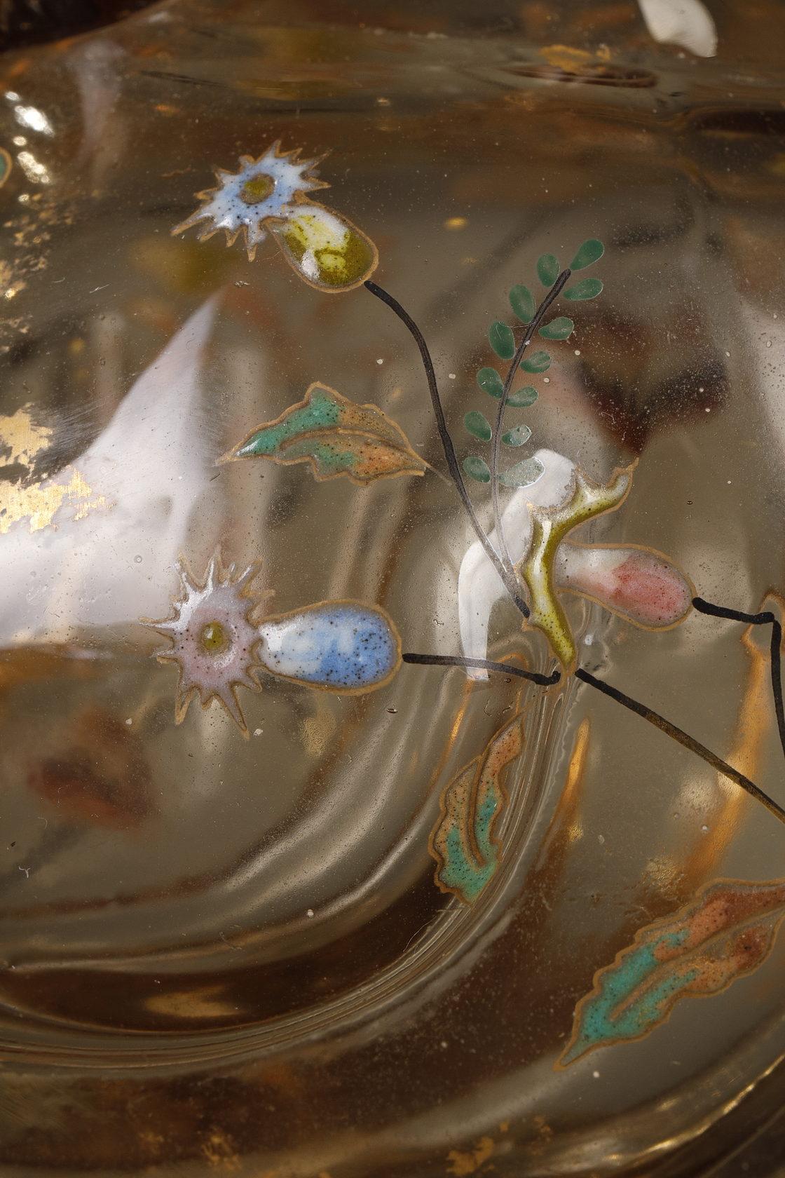 Aiguière avec insectes, Cristallerie en vente 10