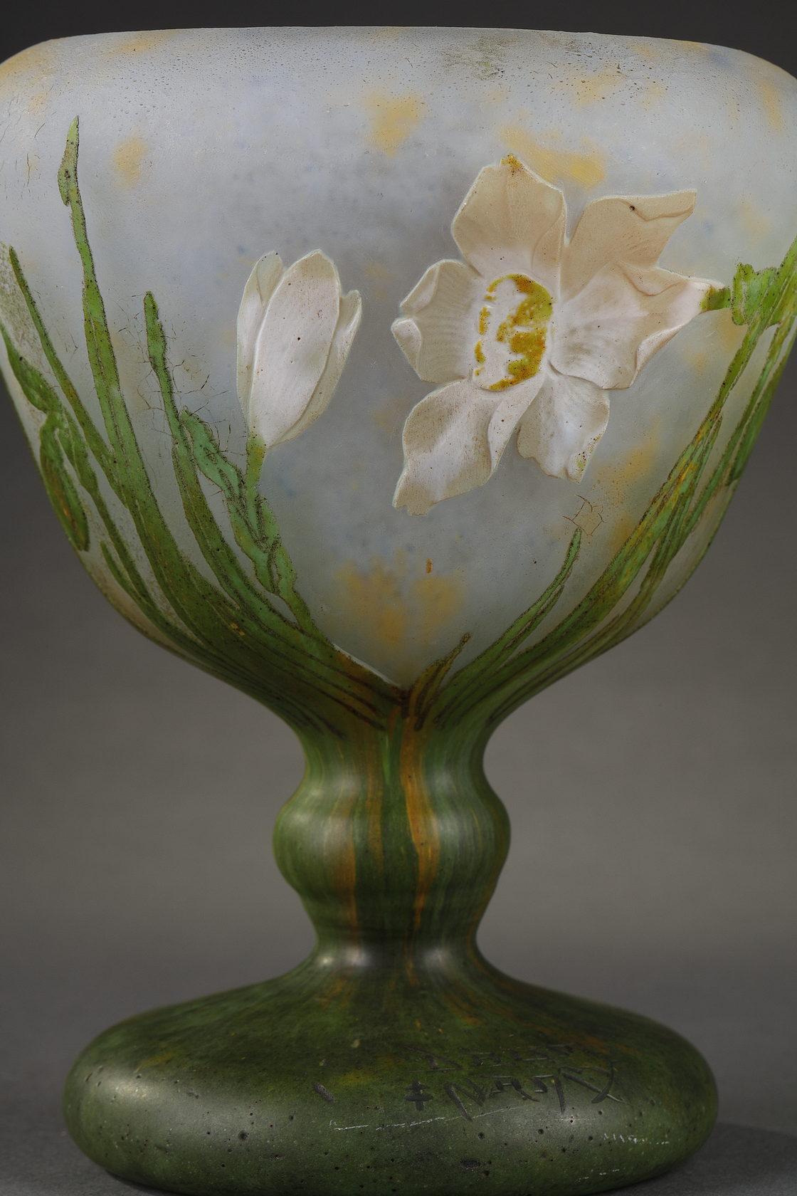 Tasse mit Narzisse (Art nouveau), Art, von Daum