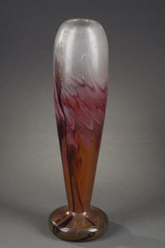 Vase "Marquetry with Crocus"