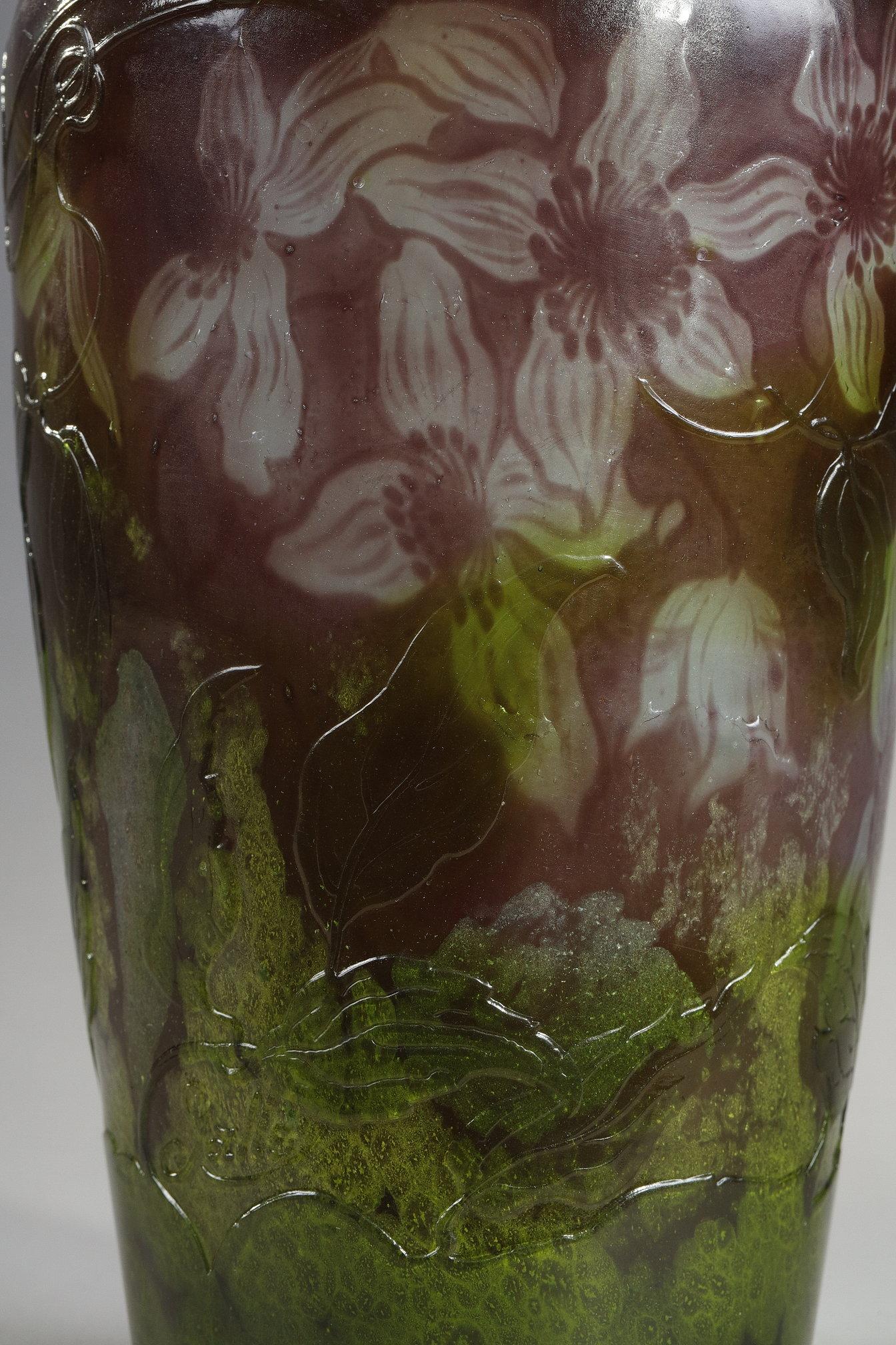 Vase with Clematis For Sale 2