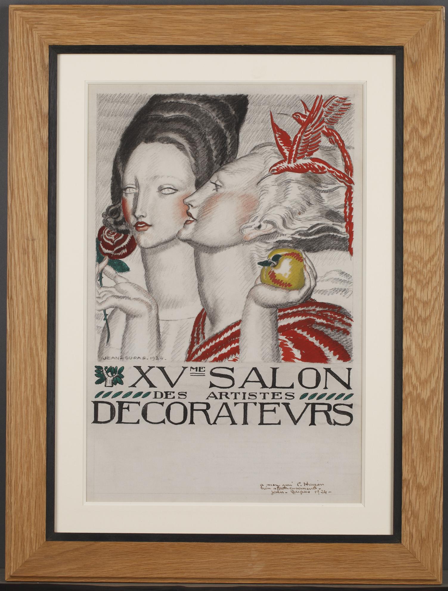Plakatprojekt für den "XVe Salon des Artistes Décorateurs".