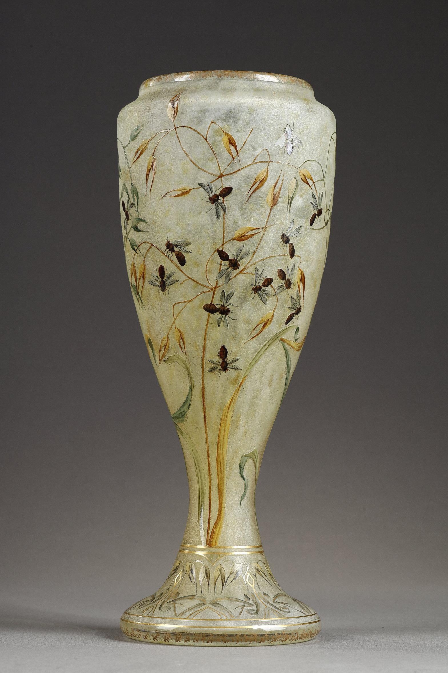 Vase with Oats and Flies - Art by Daum