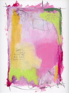 Gioca a disegnare #4 Pittura a olio astratta contemporanea originale