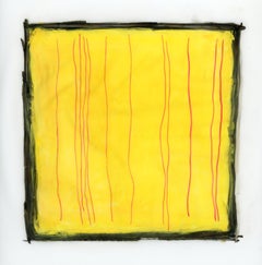 "Stripe Drawing #13" Dessin abstrait original contemporain