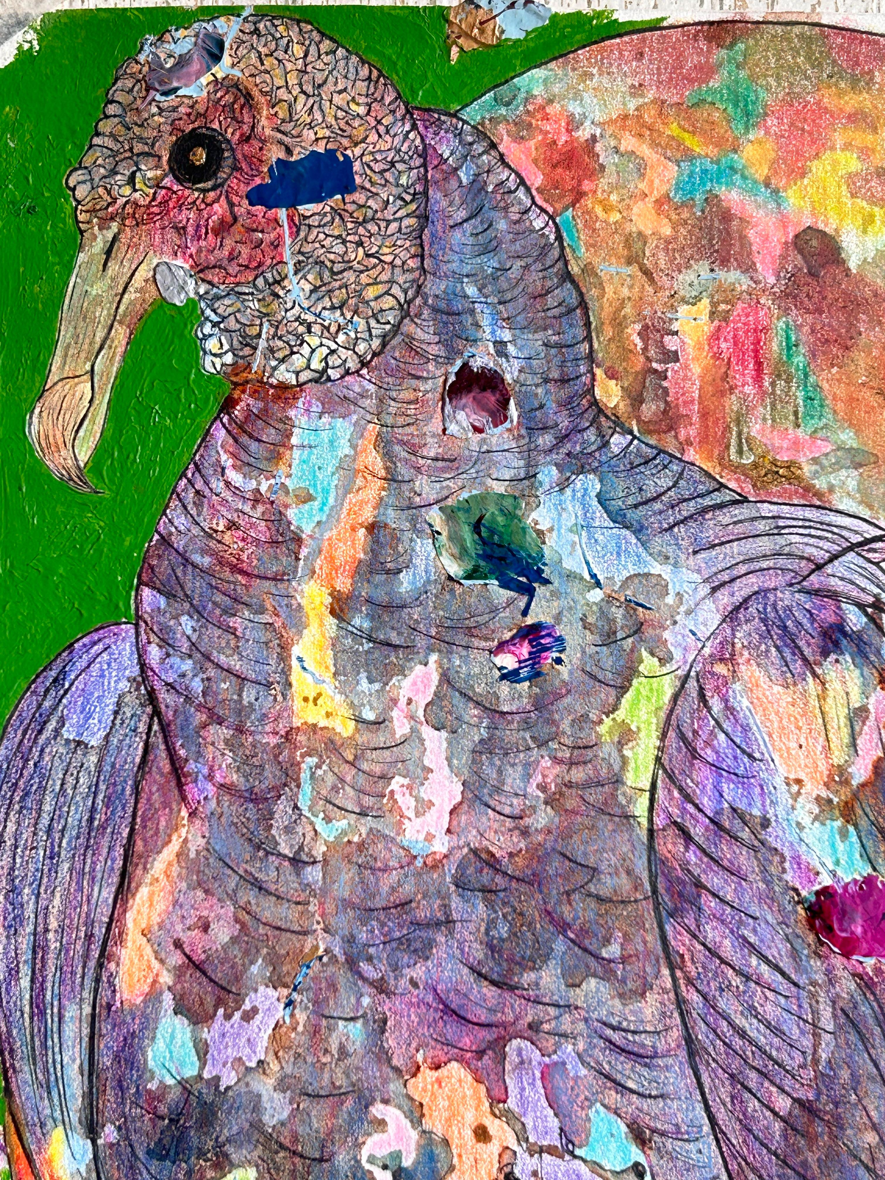„Old love, new love“ Zeichnung, Acryl, Tinte und Buntstifte von L-Xiua 6