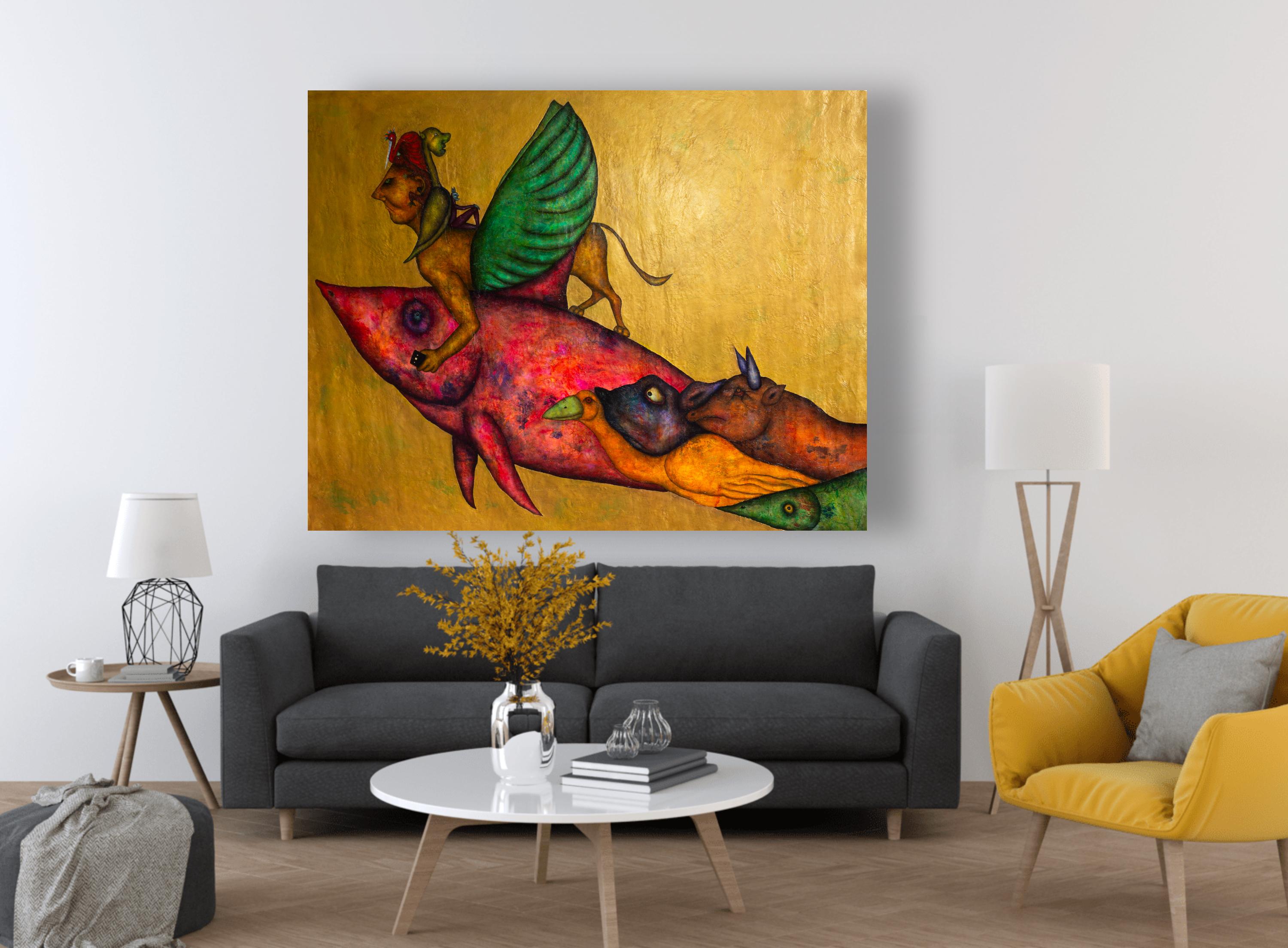 Luis Alexander Rodríguez (Ie-Xiua) Animal Art - Colored Pencils