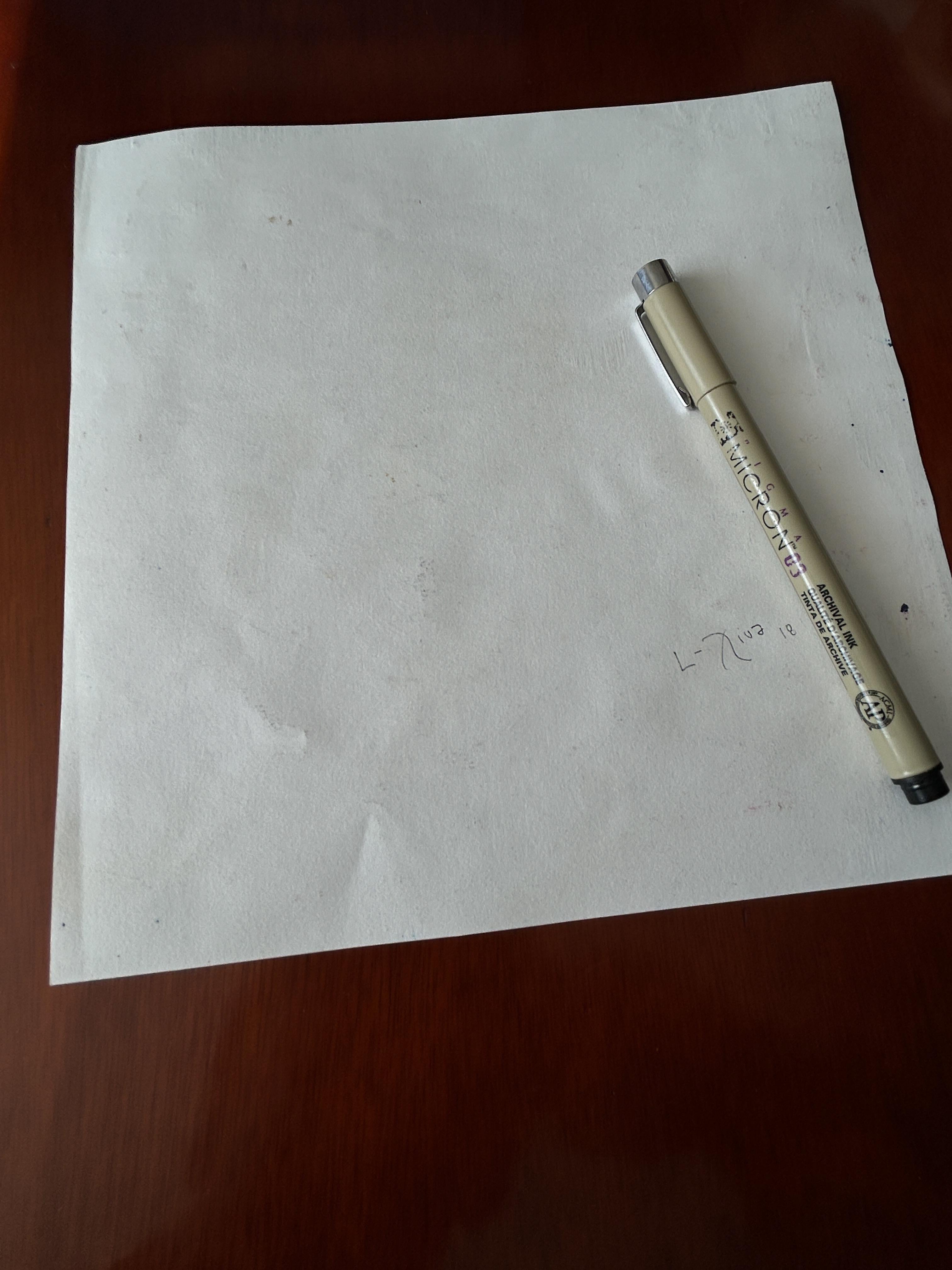 Dibujo, Óleo Bar, Tinta y Lápices de Color. 