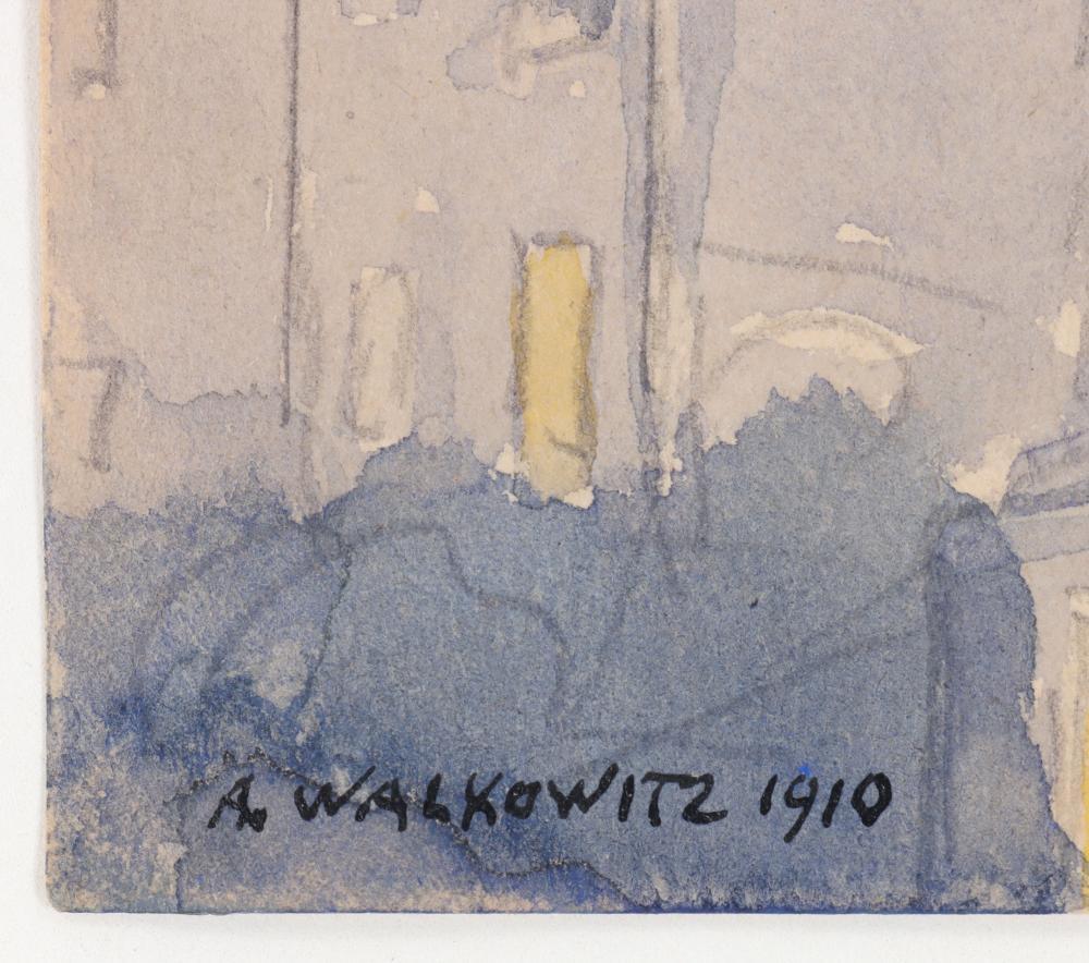 Improvisationen von New York – Art von Abraham Walkowitz