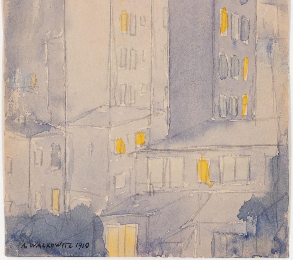 Improvisationen von New York (Post-Impressionismus), Art, von Abraham Walkowitz