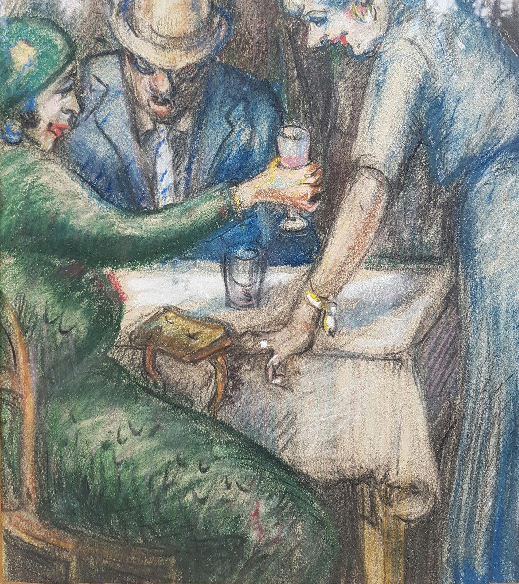Georges Pomerat Le Pouzin (Ardèche), 1870 - Arles, 1948 Pastell Signiert unten rechts 