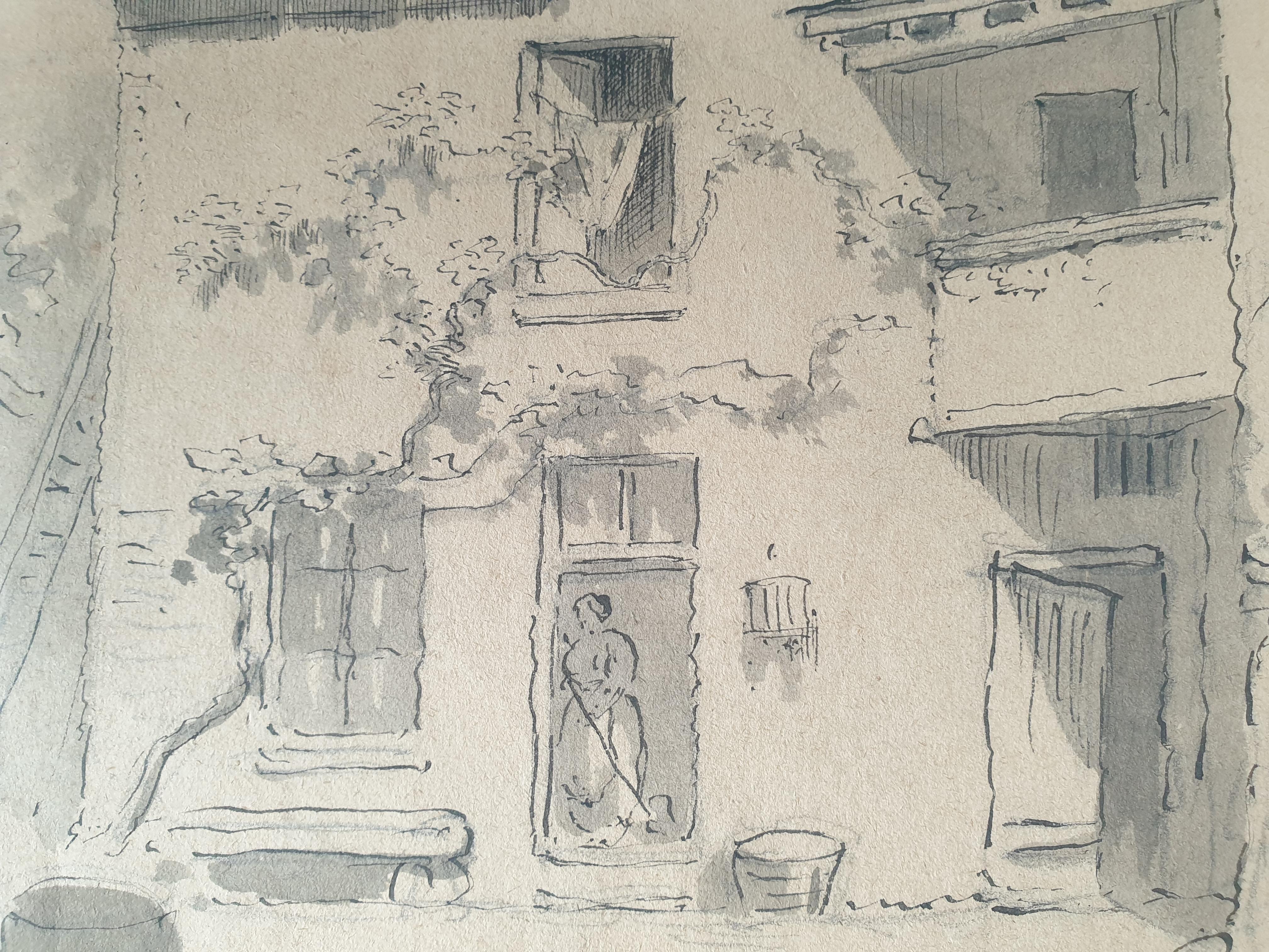 Encre de toilette de l'école française 19e Champigny Val de Marne France maison en vente 1