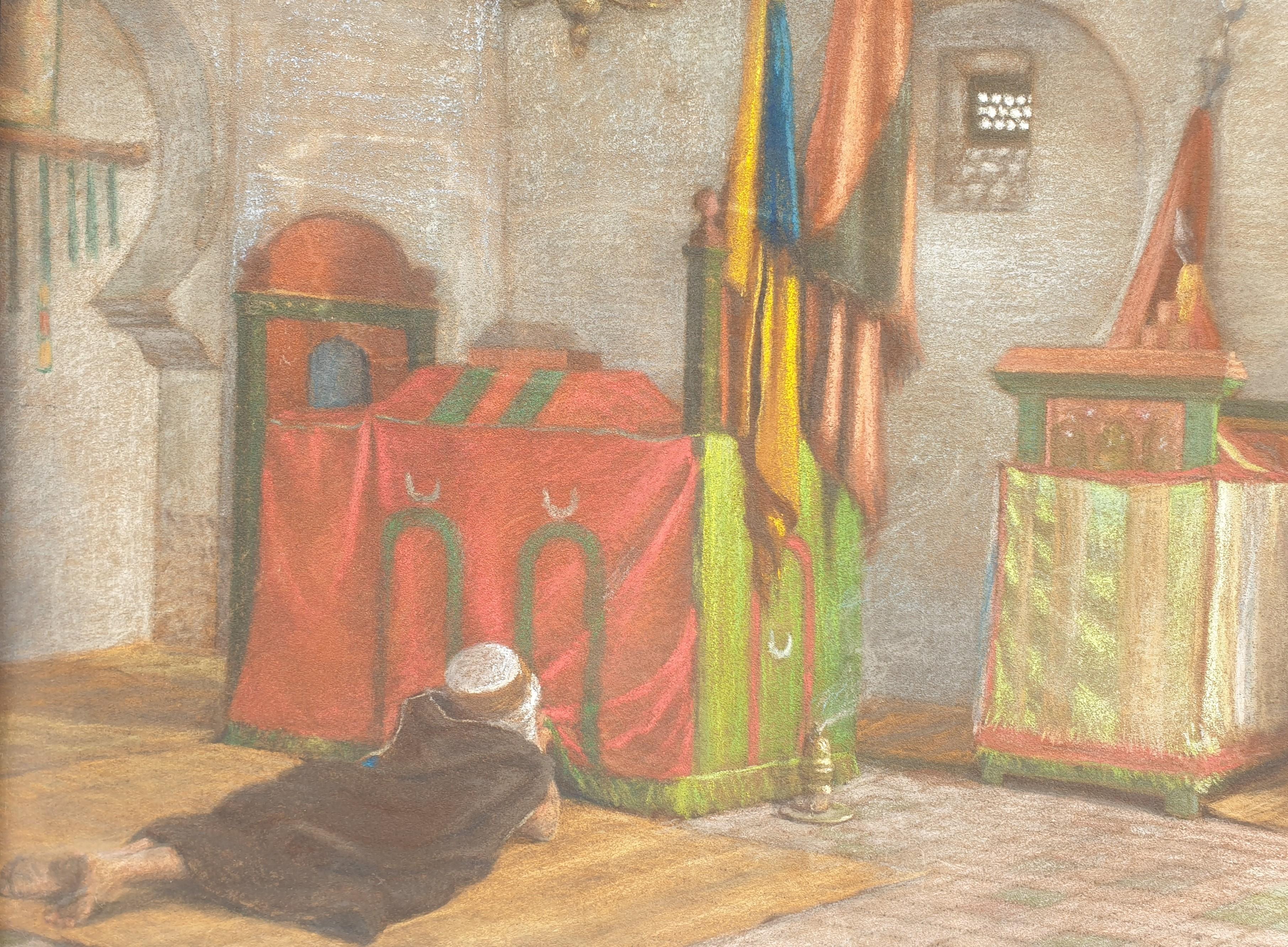 Les tombeaux islamiques orientalistes pastel du sultan Mausoleum, fin du 19e siècle en vente 2